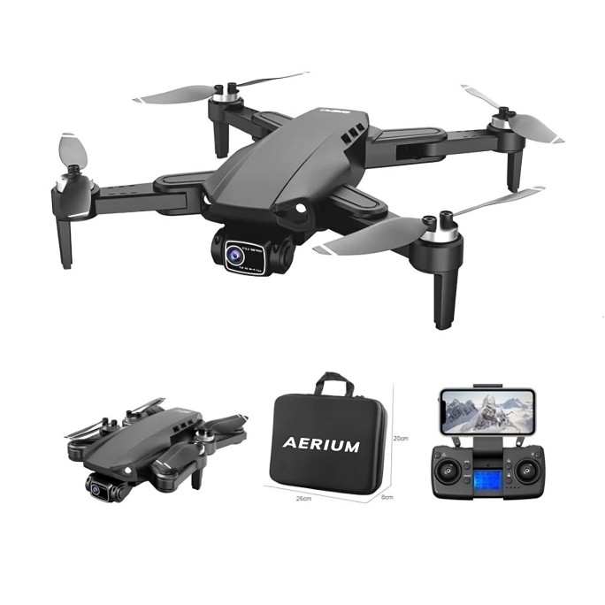 Dron AERIUM L900 GPS 4K černý - 3 baterie Dron AERIUM L900 GPS 4K černý - 3 baterie