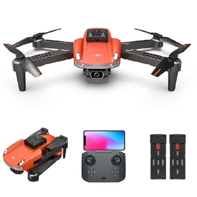 Dron AERIUM KF 4K Dual Camera oranžový - 2 baterie Dron AERIUM KF 4K Dual Camera oranžový - 2 baterie