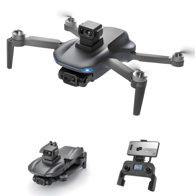 Dron AERIUM MAX 108 LASER 4K Dual Camera GPS - 3 baterie Dron AERIUM MAX 108 LASER 4K Dual Camera GPS - 3 baterie