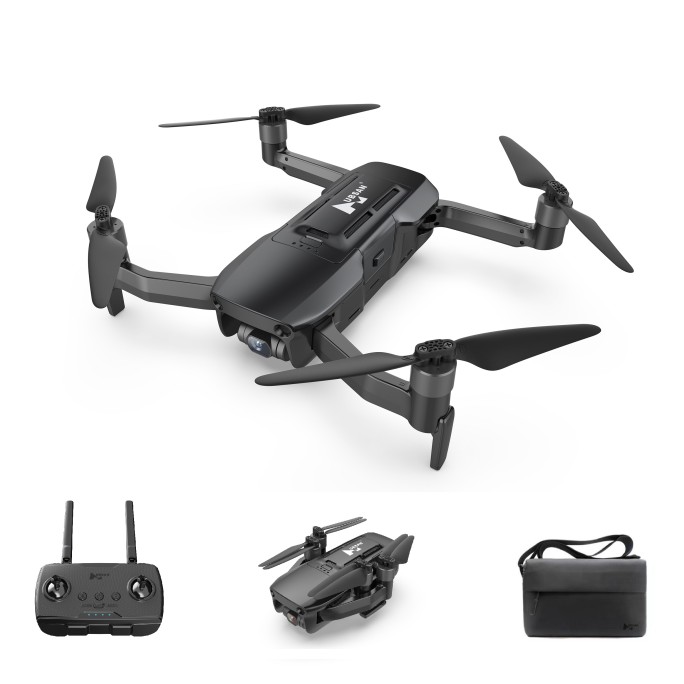 Dron AERIUM Hubsan Blackhawk 2 GPS 4K Combo černý - 2 baterie Dron AERIUM Hubsan Blackhawk 2 GPS 4K Combo černý - 2 baterie