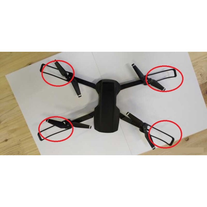 Náhradní set 4 chráničů vrtulí pro dron AERIUM KF 4K Náhradní set 4 chráničů vrtulí pro dron AERIUM KF 4K