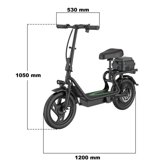 Elektrokoloběžka AERIUM AOVO PRO COMFORT V2 (2026) černá