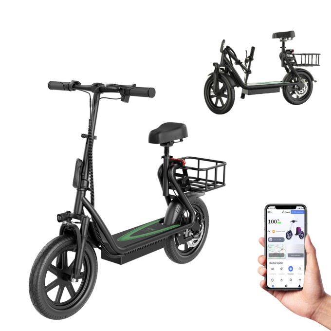 Elektrokoloběžka AERIUM AOVO PRO COMFORT V2 černá - zánovní