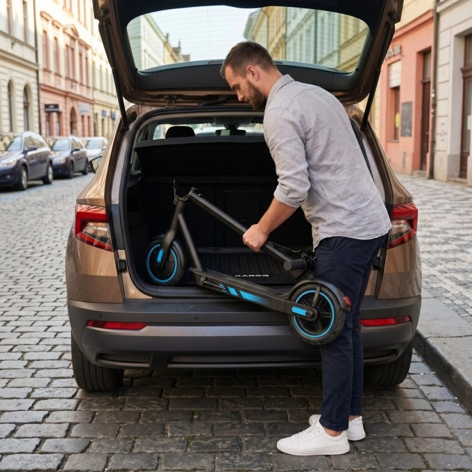 Elektrokoloběžka AERIUM MaxRide T500 modrá